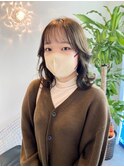 韓国レイヤースタイル/オリーブベージュ