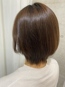 アキオドットヘアー(AKIO.hair) 伸ばしかけのショート、ボブにオススメ！　髪質改善ストレート！