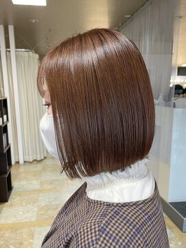 シャンプーボーイ 宮崎駅前店(SHAMPOO BOY) ブリーチなしピンクベージュ(^^)