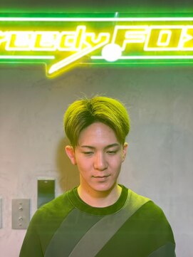 グリーディーフォックス 代々木(Greedy FOX) 束感/コンマヘア/アップバング/ツーブロックマッシュ/フェード