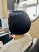 伸びてもまとまるショートボブ【20代30代40代50代】