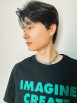 ジョエミバイアンアミ(joemi by Un ami)&nbsp;センターパート ダウンパーマ 韓流ヘア 韓国ヘア 韓国メンズ