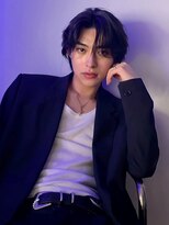 アルバム 渋谷パルコ(ALBUM)&nbsp;メンズ_ハイライト波巻き束感ショートマッシュパーマ_29384