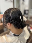 浴衣ヘアアレンジ