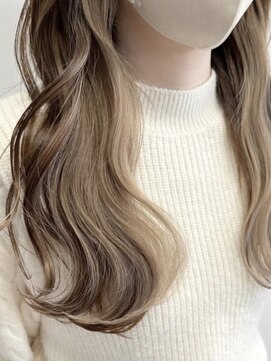 リーフ 王寺店(LEAF≠) インナーカラーボブイヤリングカラーショートナチュラルボブ30代