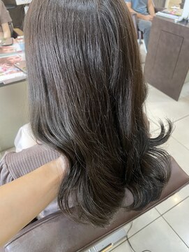 フォルテ 草薙店 ブリーチなし　ダークグレージュ