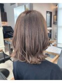 結べる長さ◎30代40代50代♪大人可愛いミディアムレイヤー