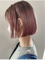 ジャム(Jam)&nbsp;人気のミニボブ×大人ピンクカラー★中村大輔