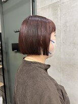 ソルトウォーター(SALT WATER) ミニボブ 赤カラー