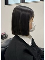 ビューティーサロン クロス(CROSS)&nbsp;切りっぱなしボブ