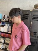爽やかセクシー×こなれ感シースルーマッシュ メンズカット