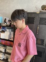 アチーブリス(achieve Liss)&nbsp;爽やかセクシー×こなれ感シースルーマッシュ メンズカット