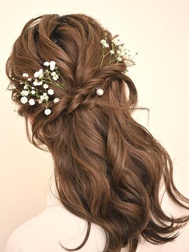 オルガ(orga) お呼ばれハーフアップ