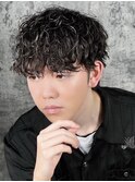 マッシュパーマ/ハイライト/ウルフ/波巻き