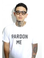 ブラン 栄(Blanc)&nbsp;【Blanc】メンズショート＿フェード＿バーバースタイル