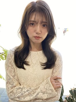オメガ(OMEGA.)の写真/ホリスティックカラー/プレミアムカラーで髪を傷ませず透明感のある色味を実現！艶のある上質な仕上がり。