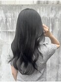 【京都・烏丸】 赤味を抑えた暗髪グレージュ 【ルーリールー】