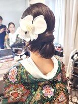 ブラウ ネイル パーティー(Blau Nail Party)&nbsp;和装カチモリヘア