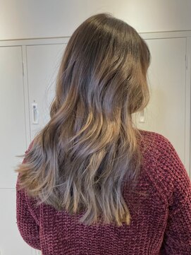 ジーナ 船橋(Zina) 髪質改善*ロングレイヤーグレーベージュ*美髪【Zina船橋】