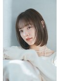 ナチュラルミニマルボブ