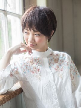 レガリア 北花田店(Regalia) ナチュラルショート/ショートボブ/シースルー/40代/50代/60代