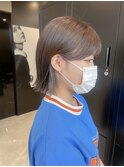 インナーカラーボブ