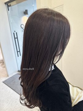 シェルバイコソラ(SHELL by kosora) 暗髪透明感カラー
