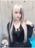 ホワイト×エクステメッシュ
