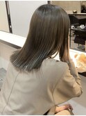 ブリーチなしダブルカラー/オリーブベージュ