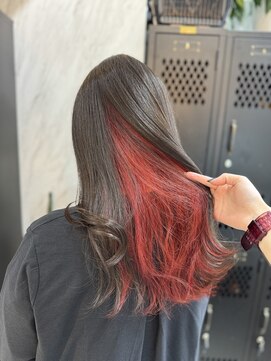 ヴァイス 渋谷店(VAICE) インナーカラー/推しカラー/レッド