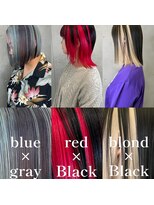 レオクマ(REOKUMA)&nbsp;デザインカラー/アンブレラカラー/髪質改善/ハイトーン