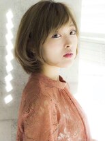 コンティロミー(CONTI ROMMY.) 前髪カット髪質改善/小顔フェミニン◎ブリーチ/くすみベージュ