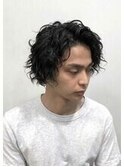 メンズパーマ・スパイラルパーマ・メンズヘア・外国人風パーマ