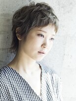 ロミー 本厚木(ROMMY.) 20代~50代くびれウルフ◎マニッシュブリーチくすみベージュ