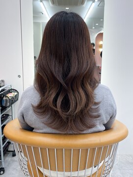 ロンド ブランシュ 錦糸町北口(Lond blanche) くびれヘア/顔周り/韓国/カラー/レイヤーカット/前髪/錦糸町ボブ