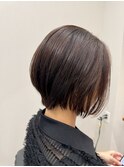 前下がりボブ