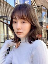 アンドレイ 表参道(andrey)&nbsp;イメチェン/ホワイトブロンド/外ハネボブ/ワイドバング/表参道