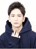 スーツに似合う大人パーマ