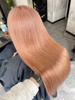 スターズレイ 本川越(STARS ray)&nbsp;ピンクオレンジ パールオレンジ ケアブリーチ ピンクベージュ