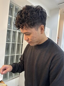 ナウアズ(now as.) men's 外国人風パーマ