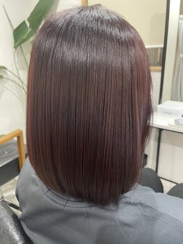 アンクレール 播磨店(en*clair)の写真/トレンドカラー×ジャストカットで、色も形も長持ちする再現性◎の実力派サロン!乾かすだけで美シルエット