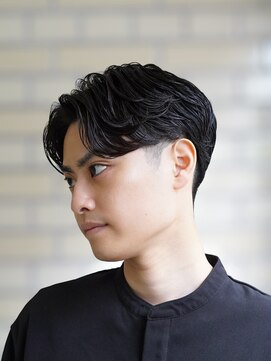 ダウズバーバーショップ 渋谷(dau's barber shop) センターパート