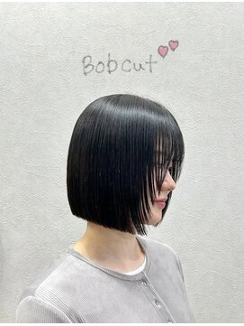 ソア 並木坂(Soa) 縮毛矯正/ぱつっとボブ/ボブ/熊本/上通り/並木坂/sae