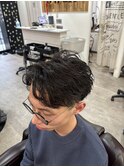 MEN’S HAIR/波巻ツイストスパイラル/フェザーパーマ/船橋