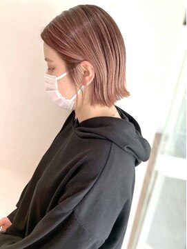 エヌプラスリタ 近鉄八尾(N+lita) 黒髪クラゲヘアーオリーブグレー小顔ココアベージュ