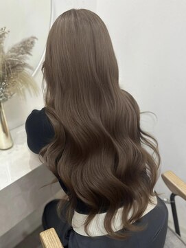 ラビス クローバー(Lovis clover) ヘーゼルベージュ/艶カラー/韓国/ワンホン