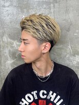 メンズサロン キング 梅田店(Men’s salon K!ng)&nbsp;メンズカット/ブリーチ/ニュアンスパーマ/メンズハイライト/眉毛