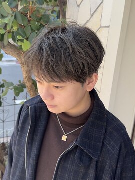 グラマラス GLAMOROUS グレージュショートマッシュ