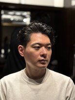 ザ バーバー 虎ノ門ステーションタワー(THE BARBER)&nbsp;海外風かきあげヘアー