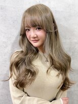 グロウバイニューヨークニューヨーク(Grow by NYNY)&nbsp;【打越】ロング×レイヤー×ミルクティーベージュ